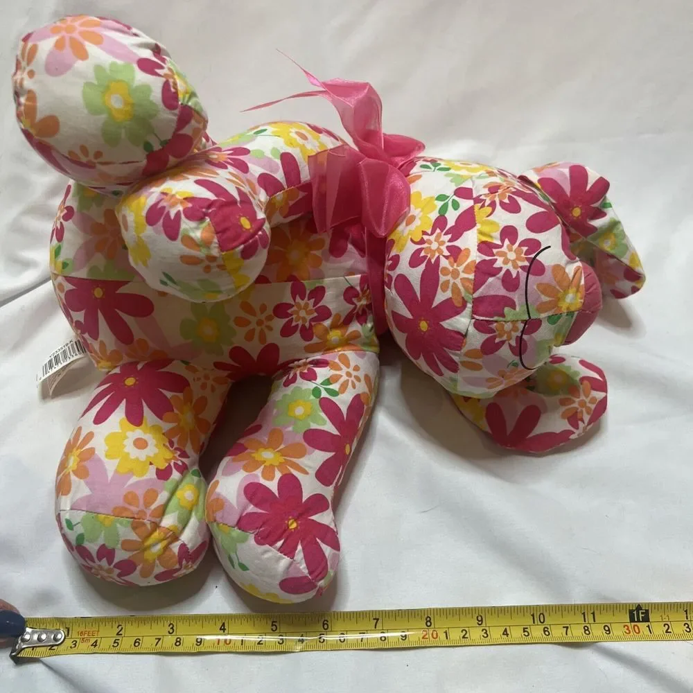 Dan Dee Collectors Choice Dog Puppy Plush Toy Stuffed Animal Floral‎ 2012 Colors